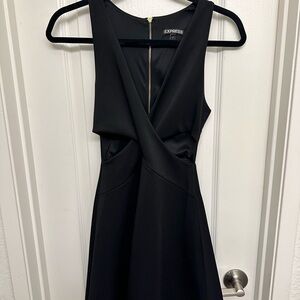Express Black Sleeveless Dress